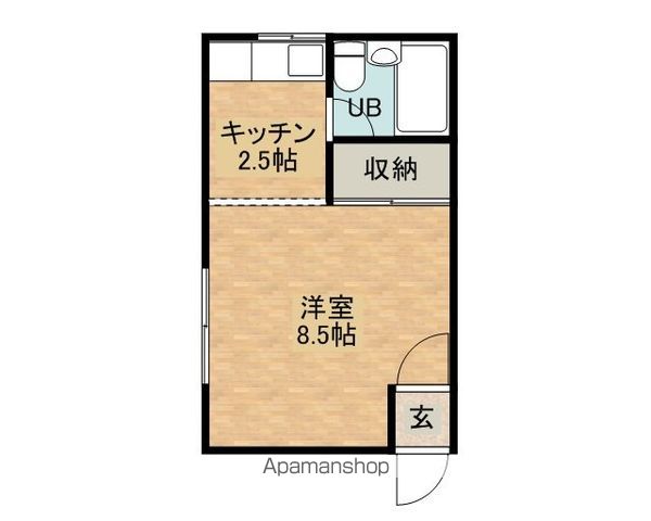グランドハイツAの間取り写真