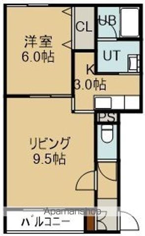 シェルメゾンダイチの間取り写真