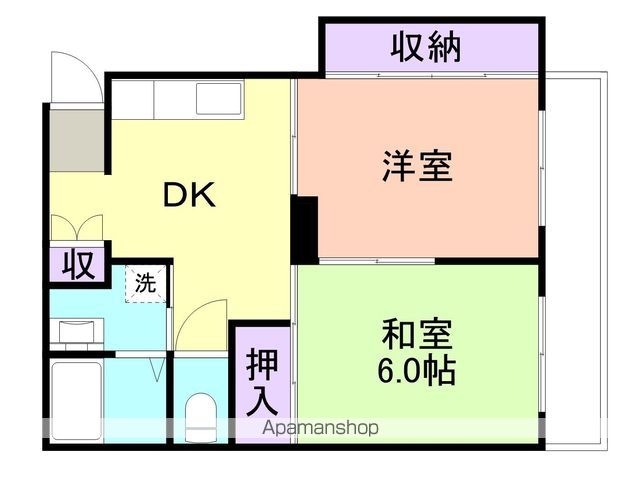 【和歌山市有本のマンションの間取り】