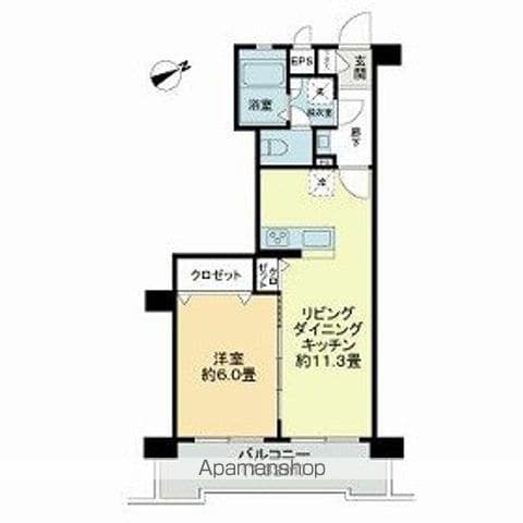 中銀第２世田谷マンシオンの間取り