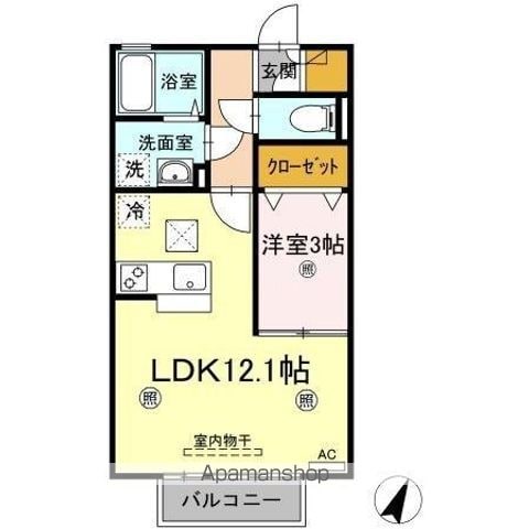 ヴェルデ津森の間取り写真
