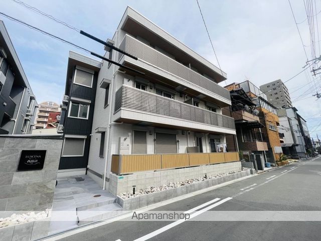 ルシェーナ西田辺の外観写真