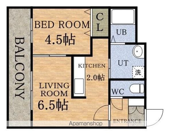 VERT西区の間取り写真