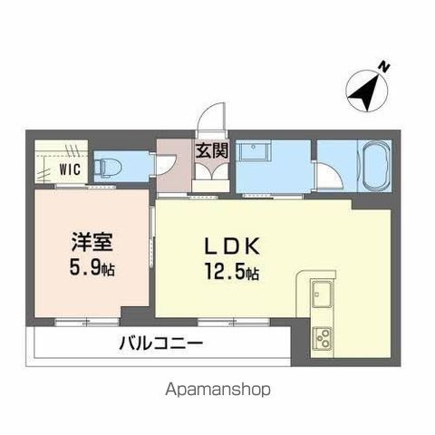 ヒロイックの間取り写真