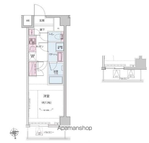 【ＡＬＴＥＲＮＡ神楽坂Ⅱの間取り】