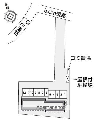 レオパレスサンロード 106 ｜ 千葉県野田市山崎1176-2（賃貸アパート1K・1階・23.18㎡） その14