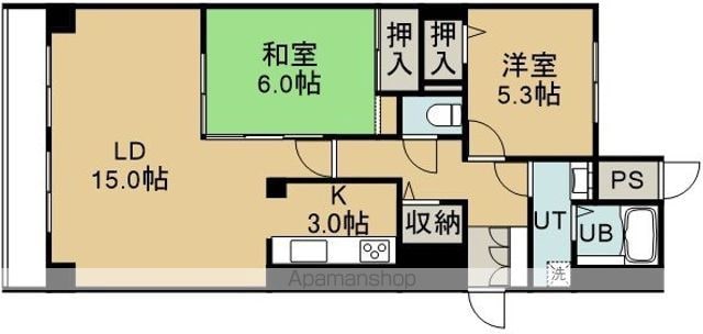 シャトーム大森の間取り写真