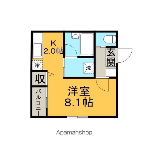 チロルコーポ春町Ⅰの間取り