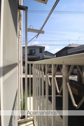 ハインハイツ小林Ａ[1R/17.39m2]のバルコニー
