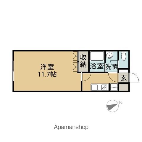 サンハイツ城山の間取り写真