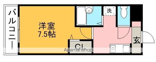 クレアールかがみの間取り写真