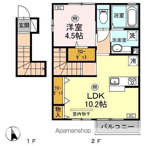 XEVORの間取り写真