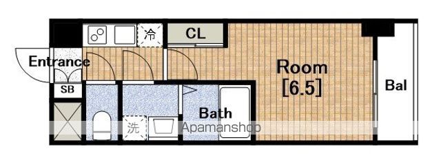 S−RESIDENCE阿波座WESTの間取り写真