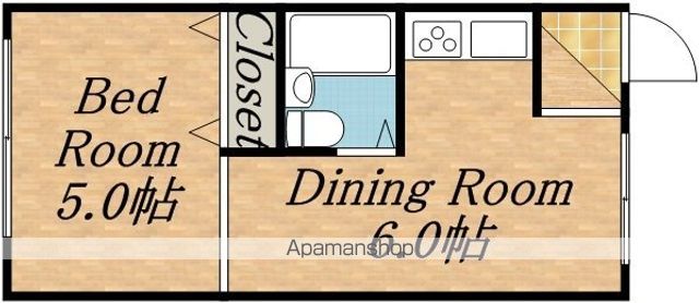 ESTOR MARUYAMAの間取り写真