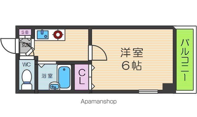 エクラ針中野の間取り写真