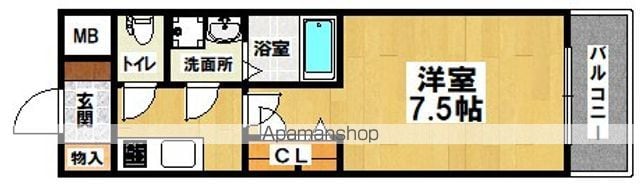 SーRESIDENCE堺市駅前の間取り写真