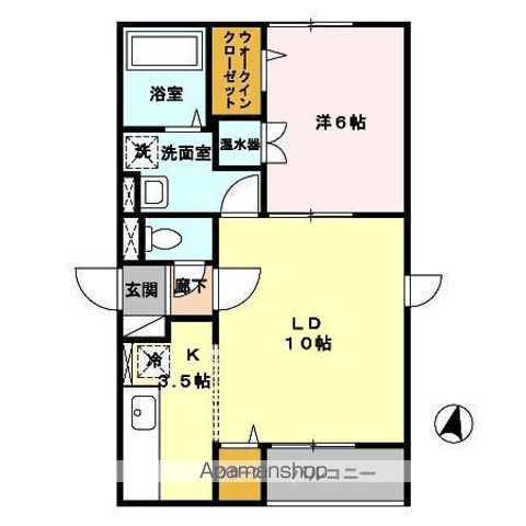 プランドールの間取り写真