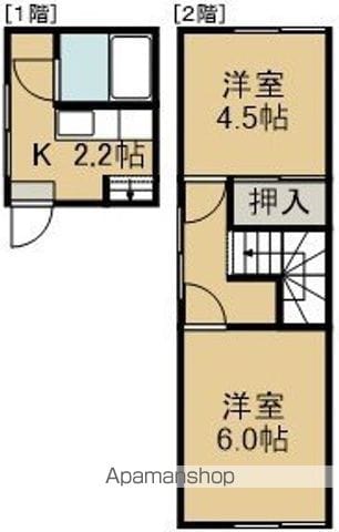 ハイツハマダ本通の間取り写真