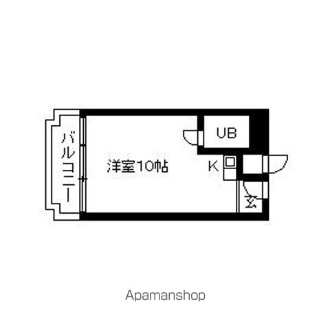 陽輪台西新宿の間取り写真