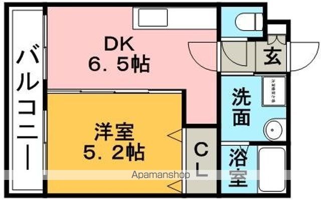 ア・ルーラ東合川の間取り