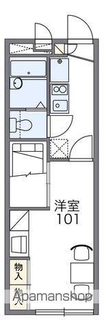 レオパレス銀河の間取り写真