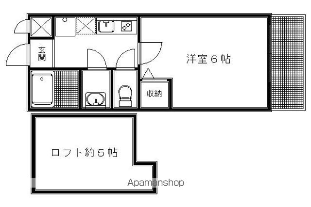 ロフティ大和の間取り写真
