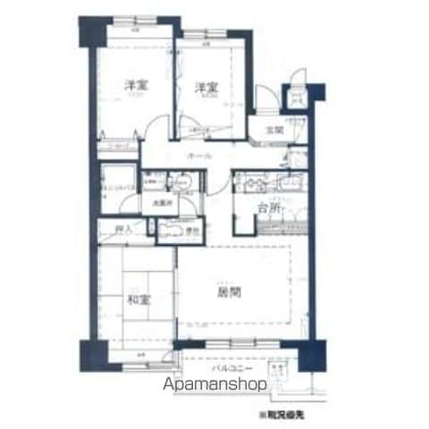ライオンズマンション大通公園の間取り写真