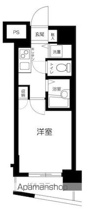 スカイコート後楽園ＥＡＳＴ[1K/20.14m2]の間取図