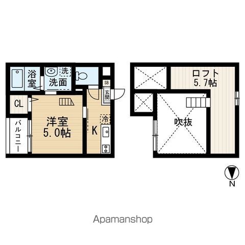 アンリュエの間取り写真