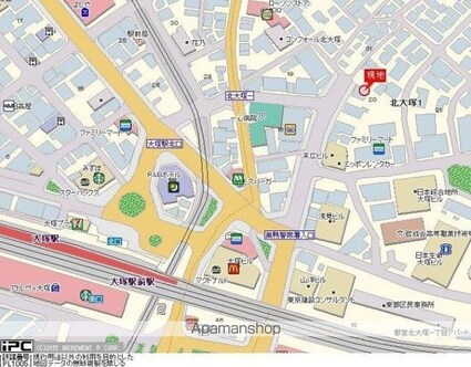 東京都豊島区北大塚１丁目[1K/20.75m2]の周辺9