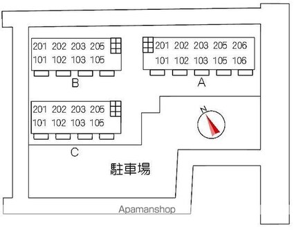 ビュー金上　Ｃ棟[2DK/45.04m2]のその他内装
