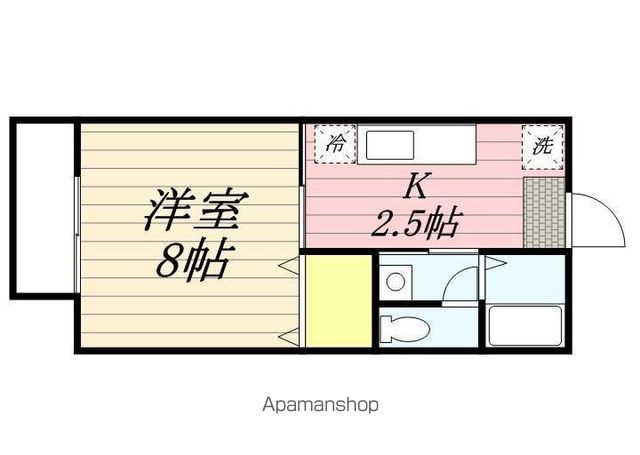 サンビレッジ赤坂の間取り写真