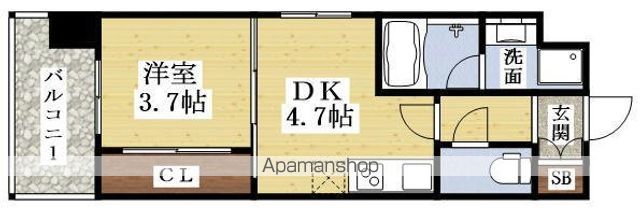 エルシア新大阪の間取り写真