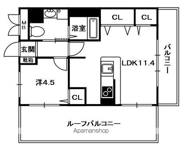 プリモーテ枚方公園の間取り写真