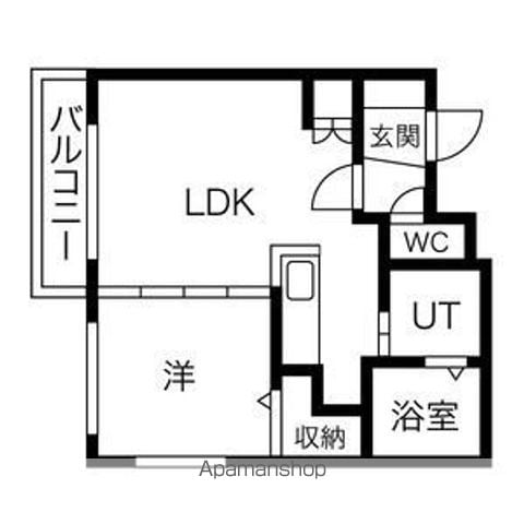プライマル札幌円山の間取り写真