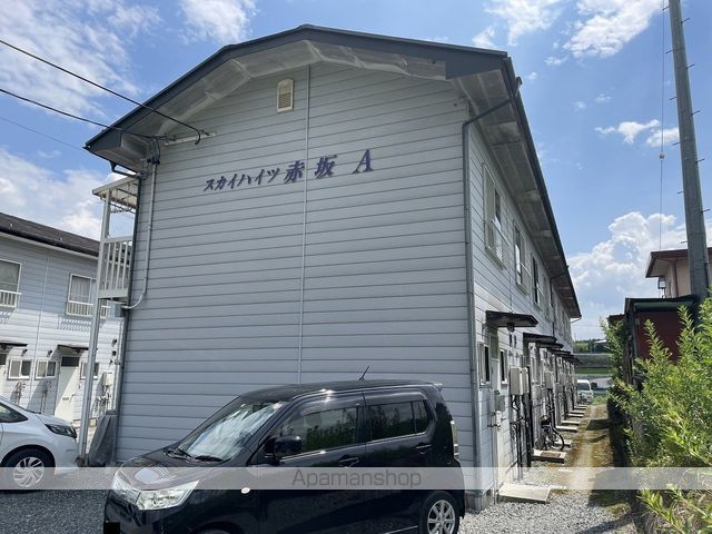 スカイハイツ赤坂A棟の外観写真