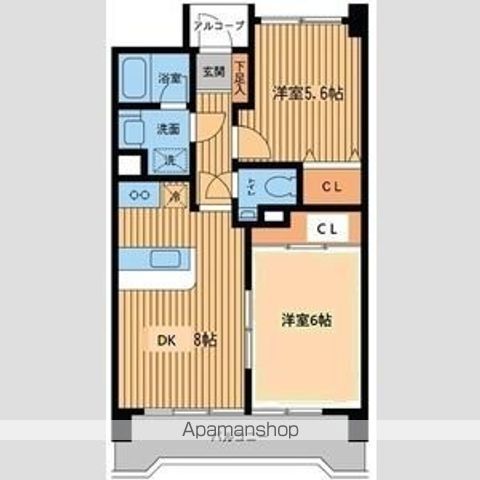 プライムアーバン武蔵野ヒルズA棟の間取り