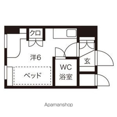カサフォルテの間取り写真
