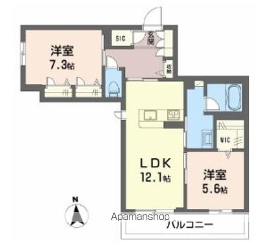 ブライラントの間取り写真
