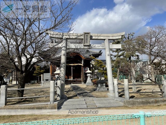 ハイブリッジB棟の周辺写真