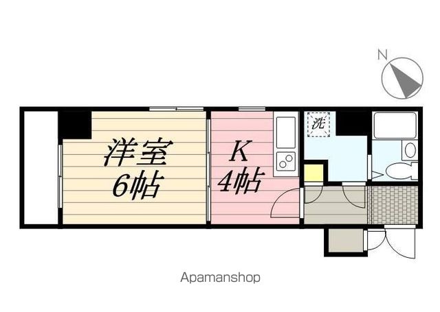 トーカン伊勢佐木町キャステールの間取り写真