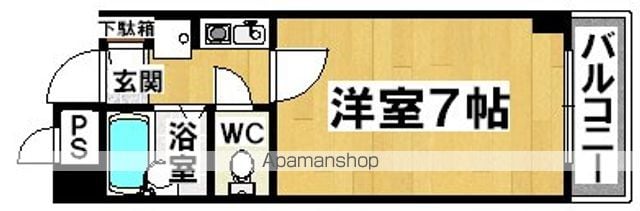 カーサミガタの間取り写真
