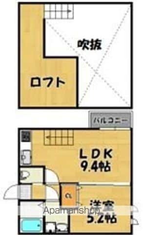 アンピオ姪浜拾壱番館の間取り写真