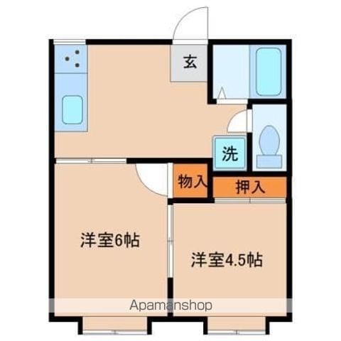 フォーブル横山の間取り写真