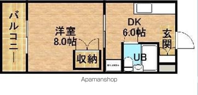 ハイツ中島の間取り写真