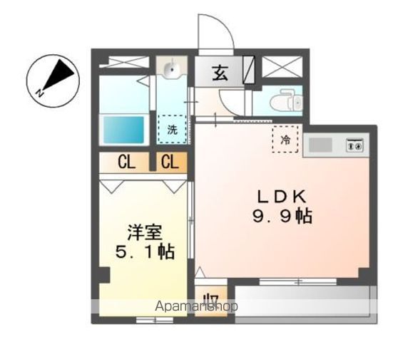 ボヌールの間取り