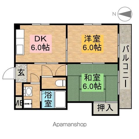 レガリア園田の間取り写真