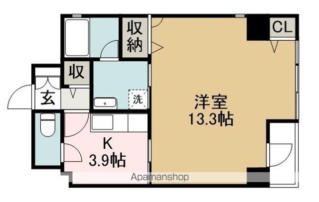 アルベルゴ三松館の間取り写真