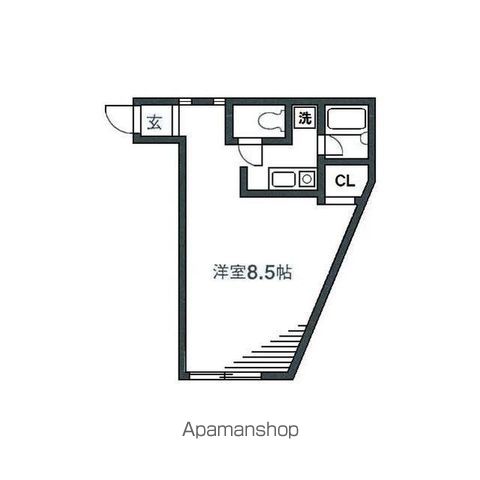 【中野区若宮のマンションの間取り】