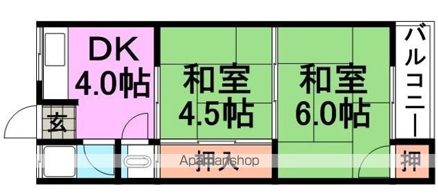 栄マンションの間取り写真